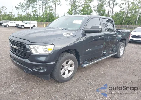 2019 Ram 1500 Big Horn/Lone Star from USA, damaged, VIN 1C6SRFFTXKN742437